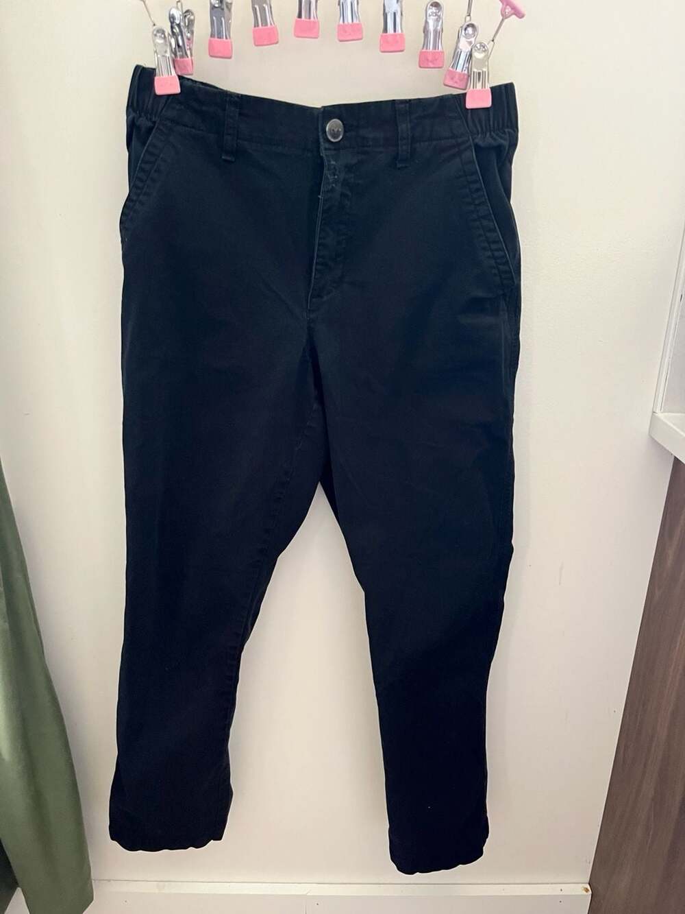 Old Navy Pants Size S Black Chino Casual
